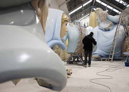 La Diputación de Castellón recibirá la Navidad con un Belén gigante e interactivo