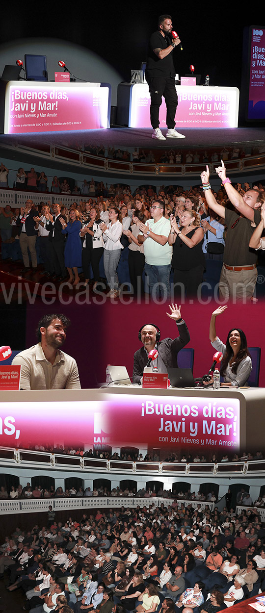 El morning show ´¡Buenos días, Javi y Mar!´ aterriza en Castellón El morning show ´¡Buenos días, Javi y Mar!´ aterriza en Castellón