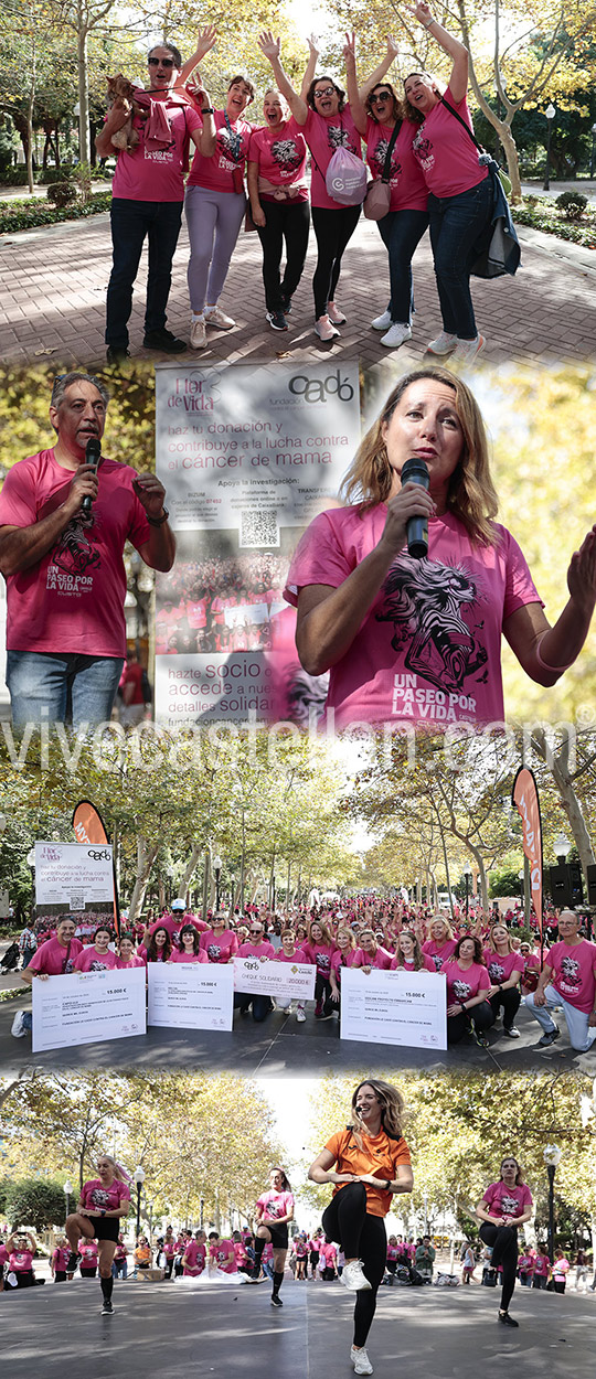 Castellón demuestra que cada paso cuenta en la XI marcha “Un Paseo por la Vida”  con la Fundación Le Cadó