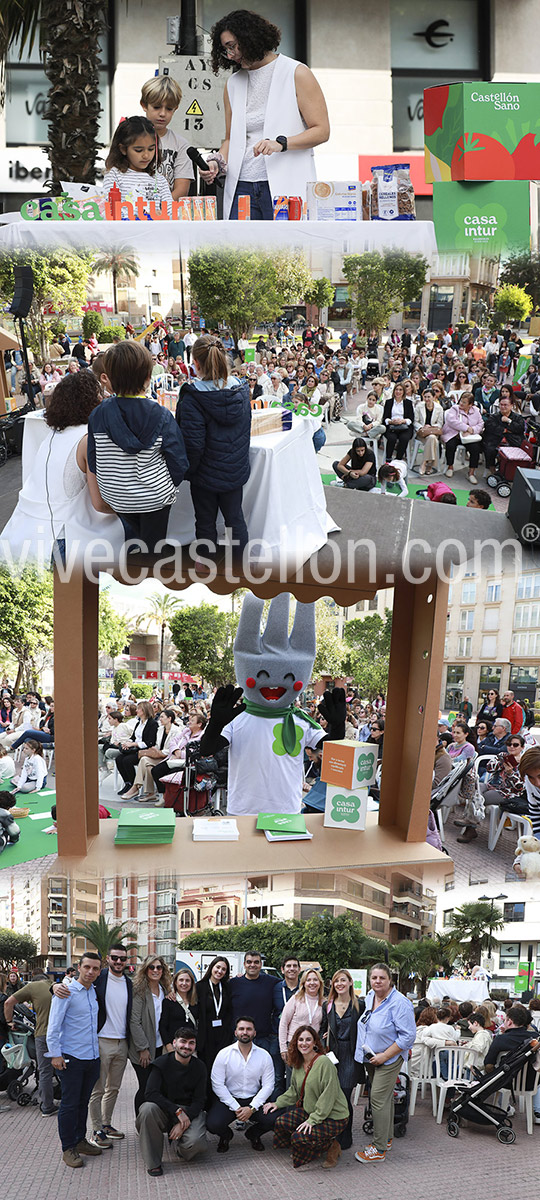 Decenas de familias disfrutan de la II edición de ‘Castellón Sano’, una jornada para promover la alimentación saludable en familia