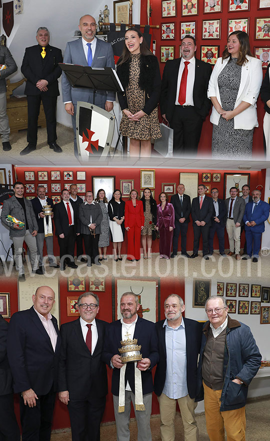 La alcaldesa de Castellón preside la inauguración del Cau Templer La alcaldesa de Castellón preside la inauguración del Cau Templer