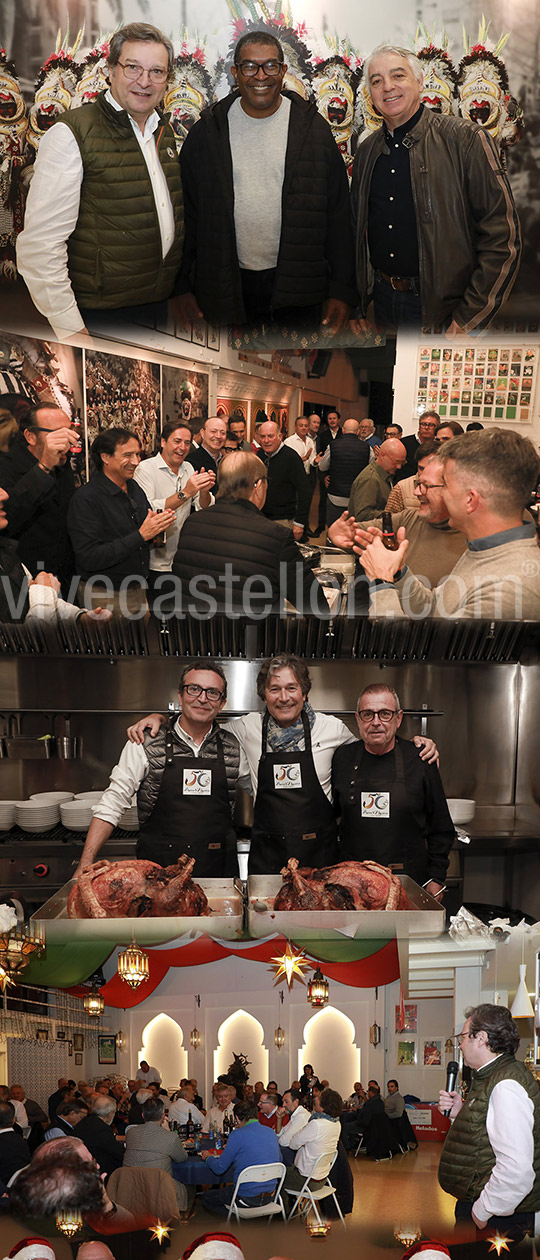 Los Moros d´Alqueria celebran la tradicional cena del pavo