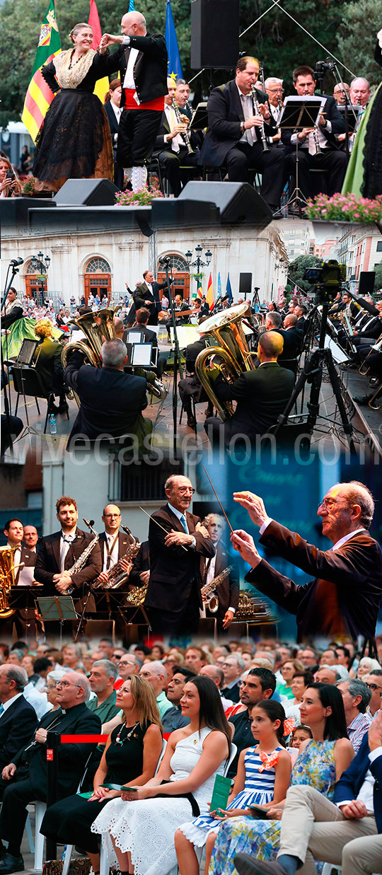 La Plaza Mayor acoge el concierto conmemorativo del centenario de la Banda Municipal de Castellón La Plaza Mayor acoge el concierto conmemorativo del centenario de la Banda Municipal de Castellón
