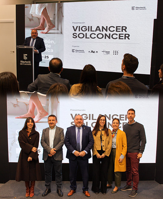 La Diputación de Castellón impulsa la competitividad del sector cerámico para garantizar estabilidad y futuro a la industria con Vigilancer y Solconcer
