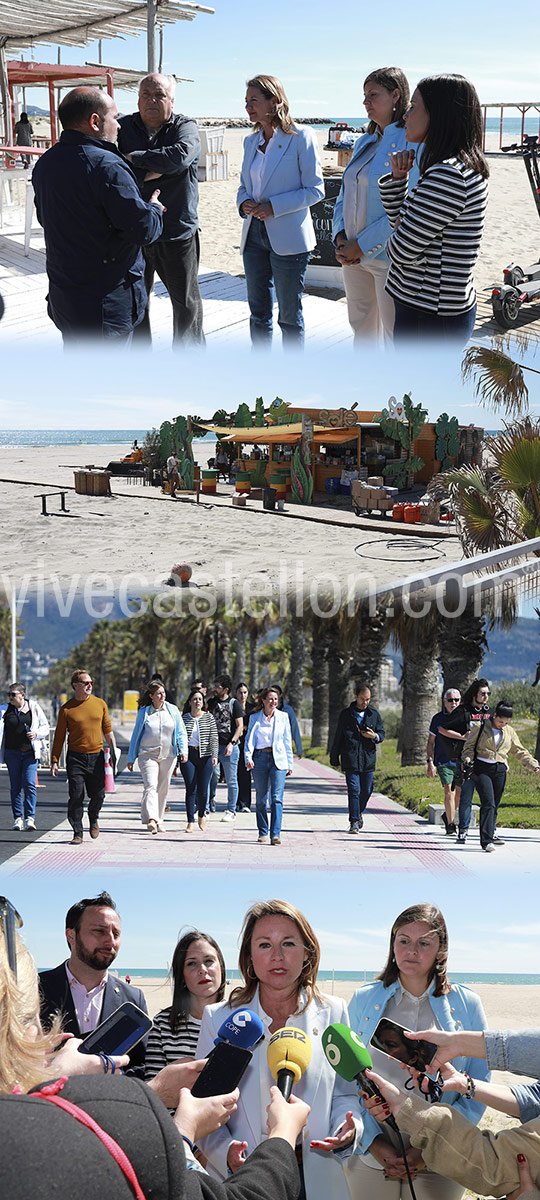 Castellón abre sus servicios de playa en Semana Santa favoreciendo la desestacionalización turística, la dinamización económica y el empleo