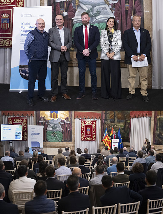 La Diputación reafirma su compromiso con la gobernanza hídrica con la segunda sesión del I Ciclo Formativo para Dirigentes del Agua