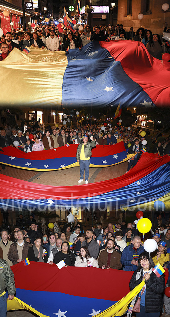 El gobierno municipal apoya a los venezolanos residentes en Castellón en su lucha por la libertad y la democracia al lado de Edmundo González El gobierno municipal apoya a los venezolanos residentes en Castellón en su lucha por la libertad y la democracia al lado de Edmundo González