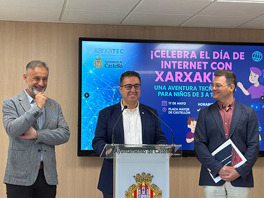 Castellón celebrará el Día Internacional de Internet con actividades el 16 y 17 mayo en la Plaza Mayor