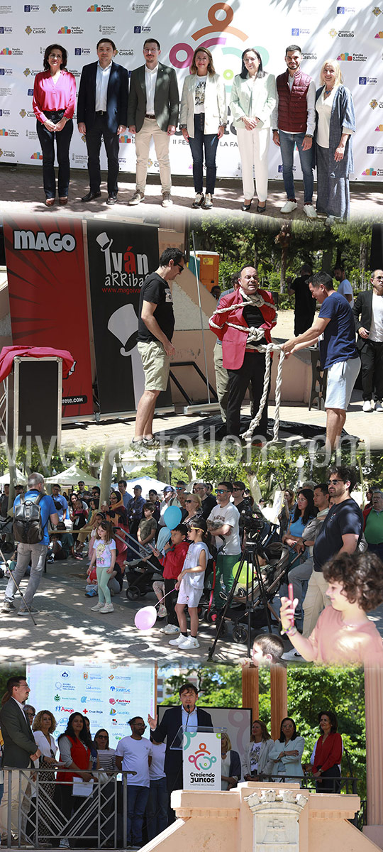 Castellón se convierte en capital de la familia con la participación de más de 40 entidades y centenares visitantes
