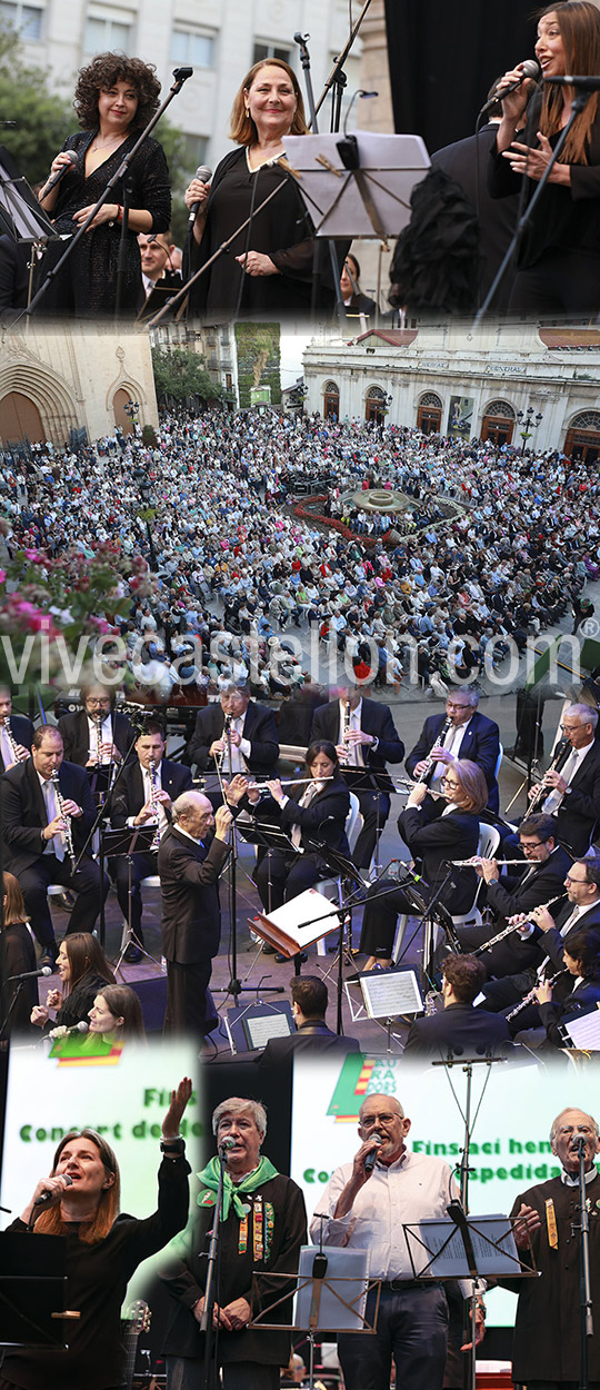 Castellón despide a la histórica rondalla Els Llauradors en un emotivo concierto en la Plaza Mayor Castellón despide a la histórica rondalla Els Llauradors en un emotivo concierto en la Plaza Mayor
