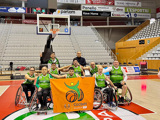 COCEMFE Castellón BSR conquista Fontajau con una victoria épica, 53-55 COCEMFE Castellón BSR conquista Fontajau con una victoria épica, 53-55