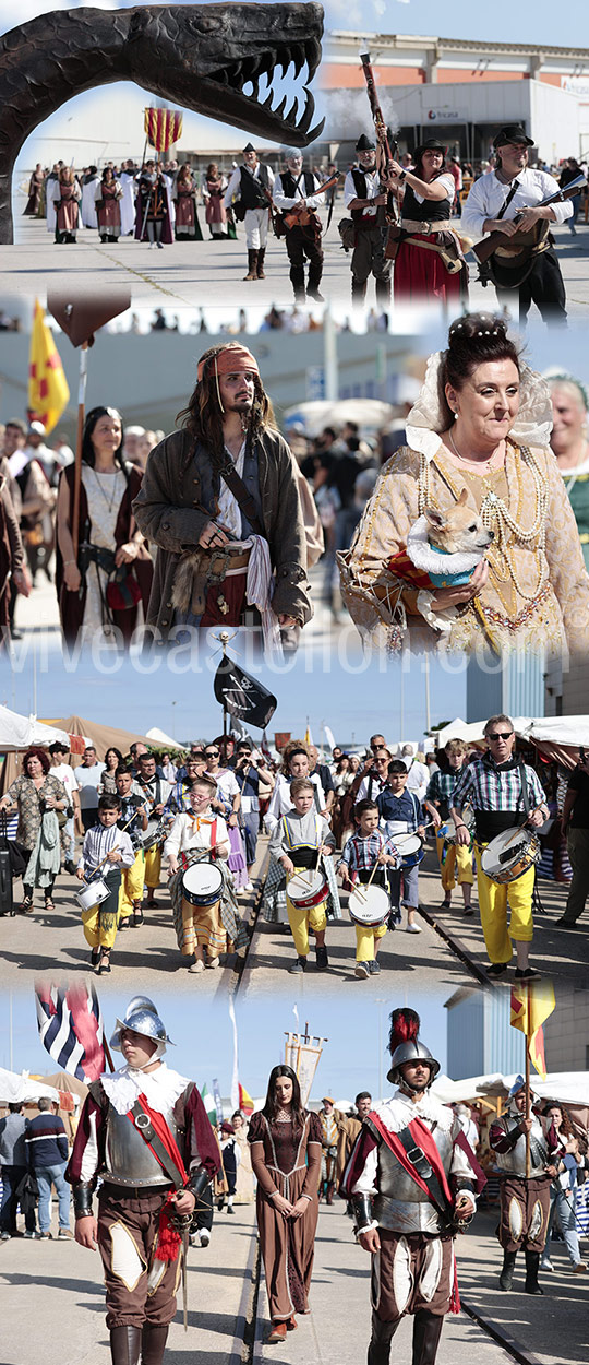 Desfile Marinero de Escala a Castelló