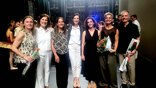 La cantera del Conservatorio Profesional de Danza conquista el Paranimf de la UJI
