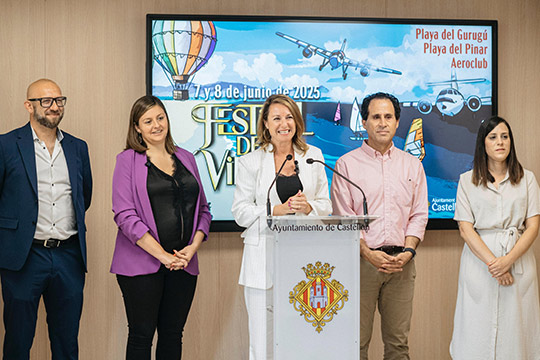 Castellón presenta la edición más internacional del Festival del Viento, que llega a todas las playas y contará con 80 pilotos de 9 nacionalidades
