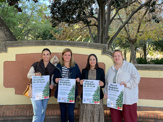 El Grao de Castellón inaugura las navidades con el Mercadillo Navideño este viernes y una completa programación para las familia