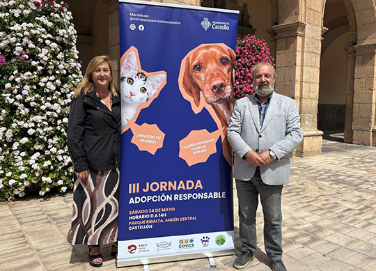 Castellón celebra este sábado la III Jornada de Adopción de Mascotas con actividades para toda la familia en el Parque Ribalta