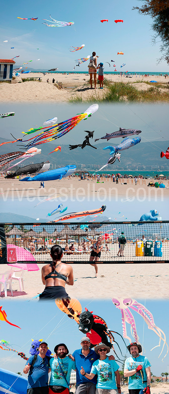  Castellón despide con éxito la II edición del Festival del Viento con una segunda jornada multitudinaria