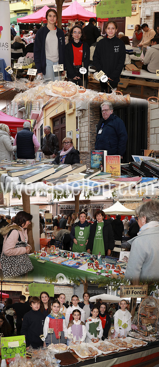 La plaza Mallorca acoge una nueva edición de la ‘Fireta de Santa Llúcia’ dentro de una amplia programación navideña