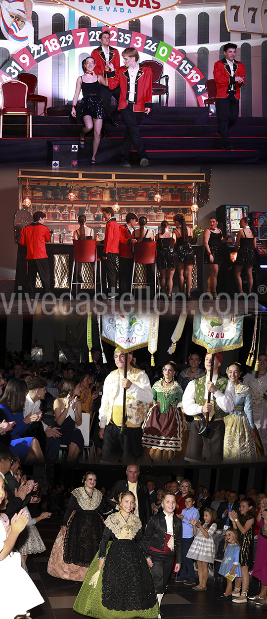 Claudia Albert y María Salom, madrinas de la Gaiata 12 El Grau Claudia Albert y María Salom, madrinas de la Gaiata 12 El Grau