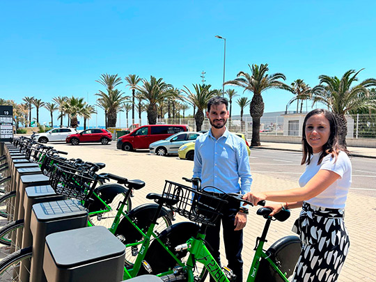 Castellón amplía las bases del Bicicas para ofrecer más servicio en los puntos de mayor afluencia este verano