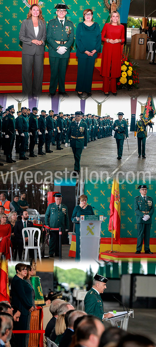 Celebración del día de la patrona de la Guardia Civil, la Virgen del Pilar