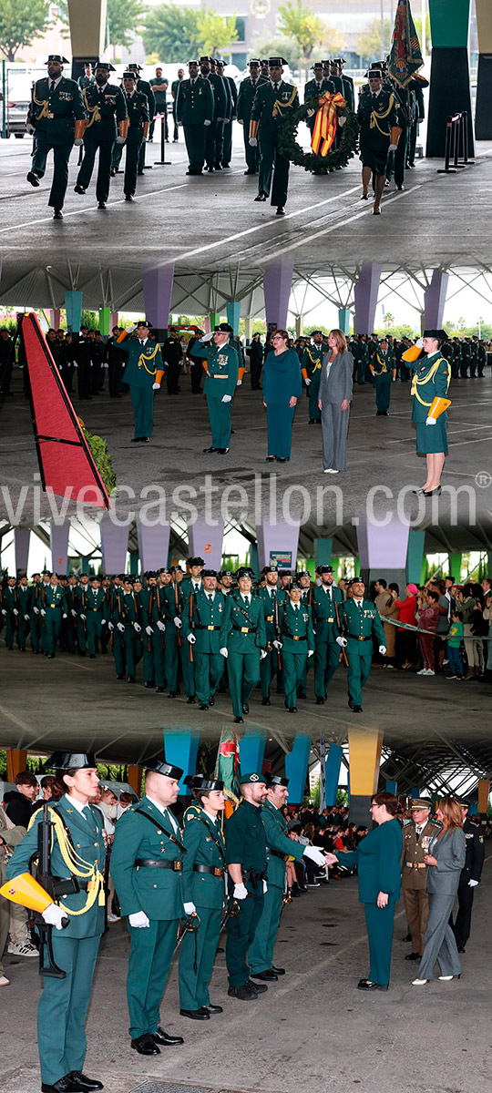 Celebración del día de la patrona de la Guardia Civil, la Virgen del Pilar Celebración del día de la patrona de la Guardia Civil, la Virgen del Pilar