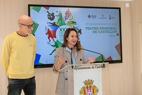 Castellón reconocerá en los 32º Premios Castellón Capital del Deporte 2025 el talento, el esfuerzo y los valores de quienes hacen del deporte una forma de vida