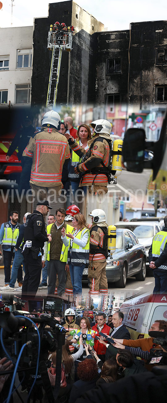 Carrasco: “Hoy se ha producido un milagro que ha sido gracias a la rápida actuación de los bomberos y perfecta coordinación de todos los servicios de emergencias y fuerzas de seguridad”