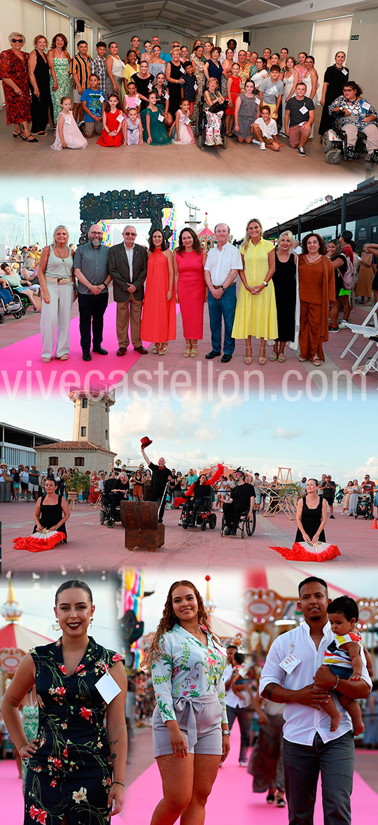 Emotivo, concienciador y exitoso desfile de moda inclusiva “La mar de solidario”