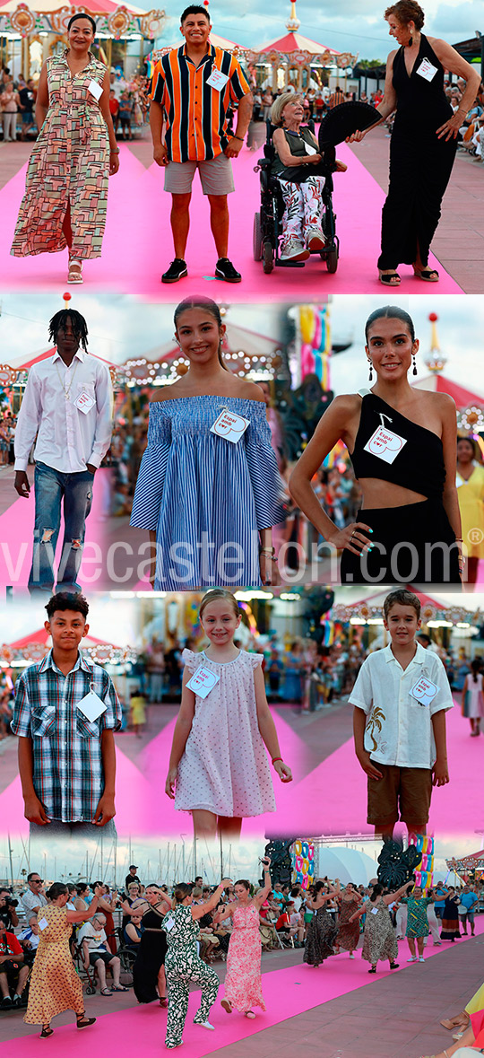 Emotivo, concienciador y exitoso desfile de moda inclusiva “La mar de solidario”