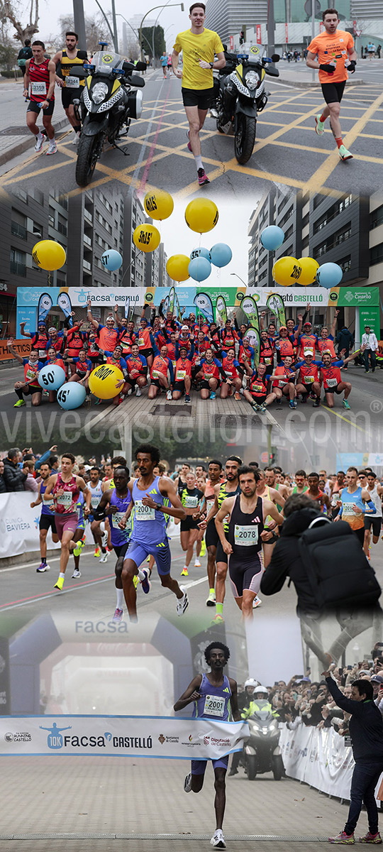 XV Maratón bp Castelló y 10K Facsa Castelló