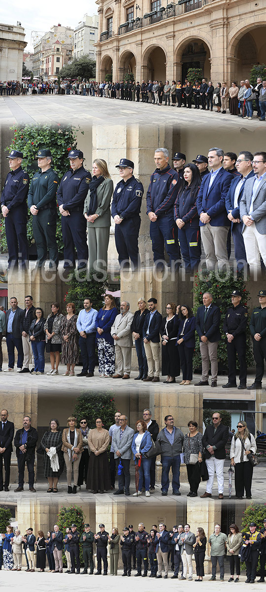 Carrasco: “Castellón lloró con Valencia, enviamos toda la solidaridad de la ciudad y hoy lo volvemos a hacer un año después”