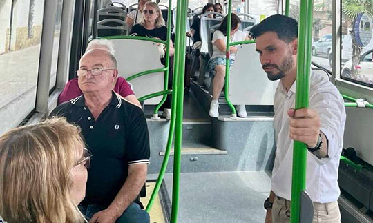 La concejalía de Movilidad activa la mayor oferta en transporte público en Nochevieja