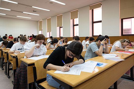 Un total de 2.879 estudiantes se matriculan en la UJI para las pruebas de acceso a la universidad