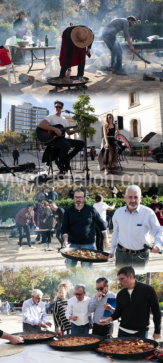 Castellón inicia la programación de Navidad con el IV Concurso Internacional de Paella amb Pilotes de Nadal, en el que han participado más de 80 concursantes