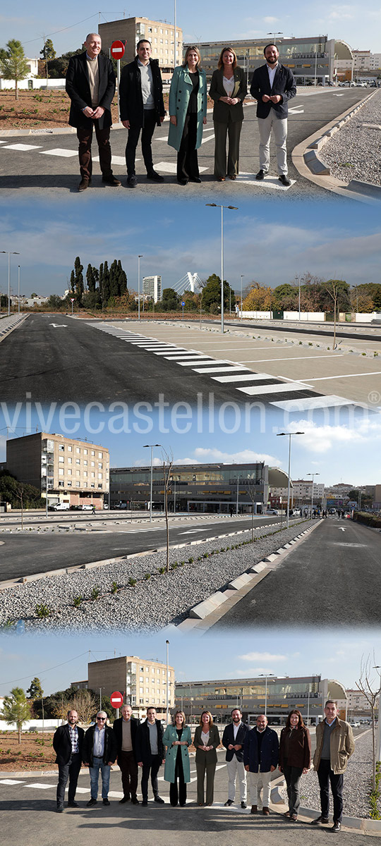 116 nuevas plazas de aparcamiento en el entorno de la estación de Adif en Castellón