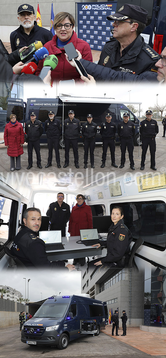 La Policía Nacional presenta los nuevos vehículos integrales de documentación (VIDOC) La Policía Nacional presenta los nuevos vehículos integrales de documentación (VIDOC)