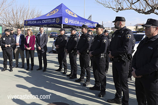 Presentación de la nueva unidad de Policía de Barrios y Urbanizaciones de Montaña de Castellón