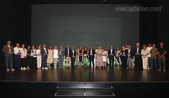 Los XXIV Premios Onda Cero Castellón reconocen el talento y compromiso que impulsan el progreso de la provincia