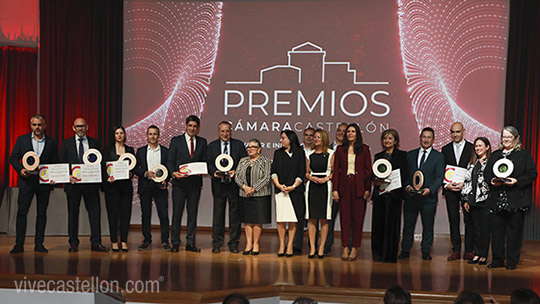 Los Premios Cámara 2024 celebran la fortaleza y el talento del tejido empresarial de Castellón
