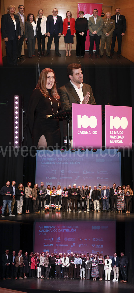 VII Premios Solidarios CADENA 100 Castellón