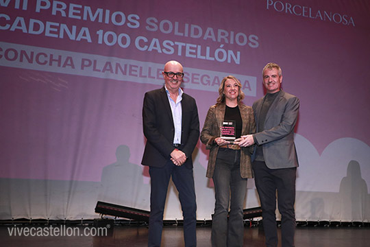 VII Premios Solidarios CADENA 100 Castellón, Concha Planelles Segarra