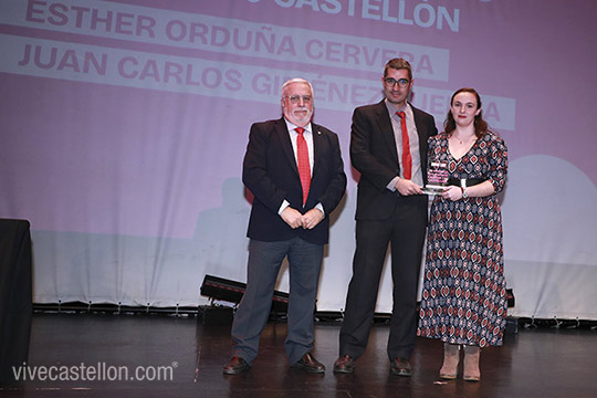 VII Premios Solidarios CADENA 100 Castellón, Esther Orduña Cervera y Juan Carlos Giménez Cuenca