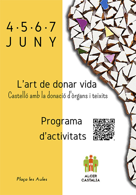 ALCER Castalia ultima los preparativos de sus jornadas anuales por la donación de órganos y tejidos ALCER Castalia ultima los preparativos de sus jornadas anuales por la donación de órganos y tejidos