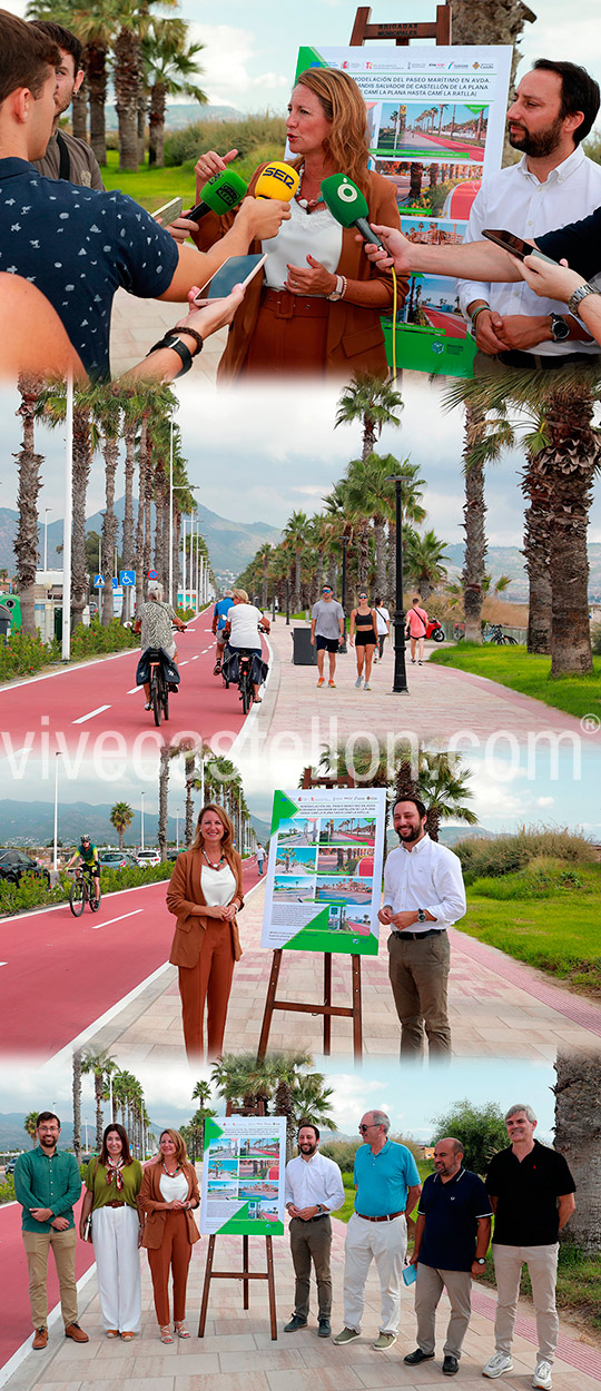Recepción de la obra de la Avenida Ferrandis Salvador de Castellón