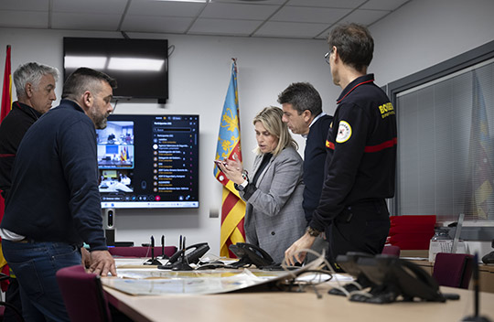 La Diputación de Castellón mantiene activos todos los dispositivos de emergencia ante el temporal de lluvias en la provincia 