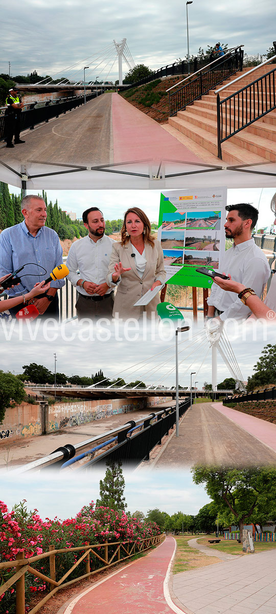 Finalizan las obras de la Ribera del Riu Sec con pasarela ciclopeatonal que mejoran la conectividad entre barrios y revitalizan el entorno natural Finalizan las obras de la Ribera del Riu Sec con pasarela ciclopeatonal que mejoran la conectividad entre barrios y revitalizan el entorno natural