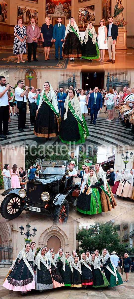 Castellón rinde homenaje a su patrón San Cristóbal con la misa en la Concatedral y el reparto de cintas conmemorativas