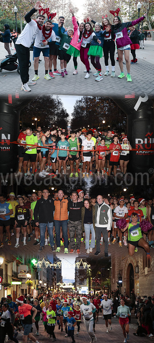 Más de 2.000 castellonenses despiden el año corriendo la San Silvestre