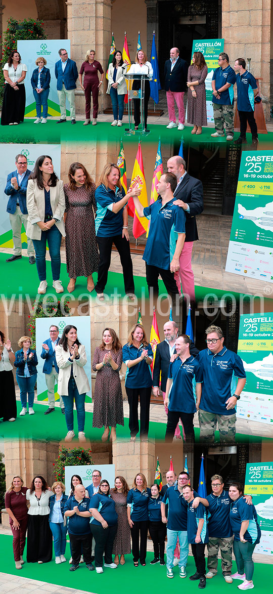 Castellón recibe la antorcha del Meeting International Special Olympics